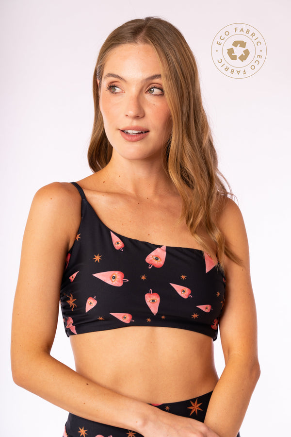 HEART TO HEART ONE SHOULDER TOP