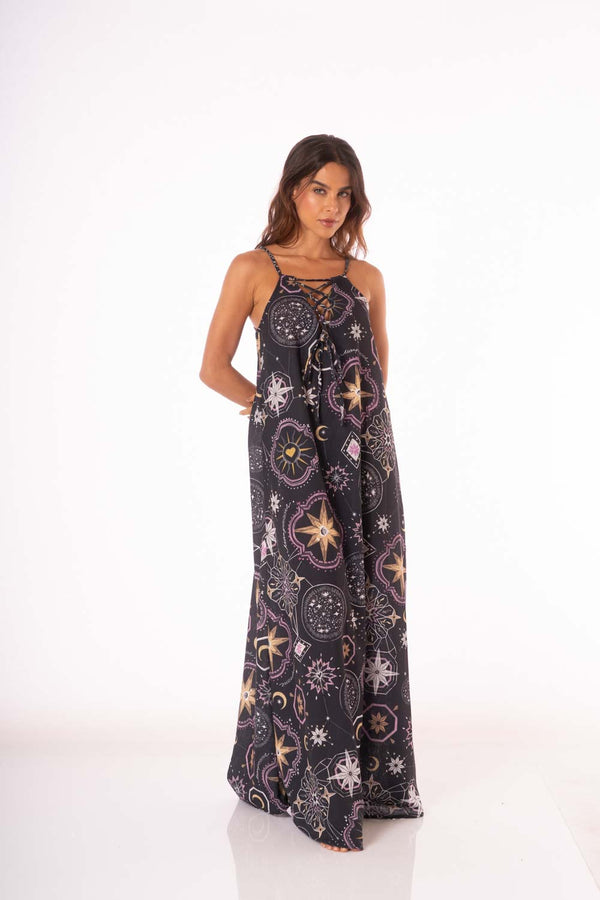 ASTRAL STRAP LONG DRESS