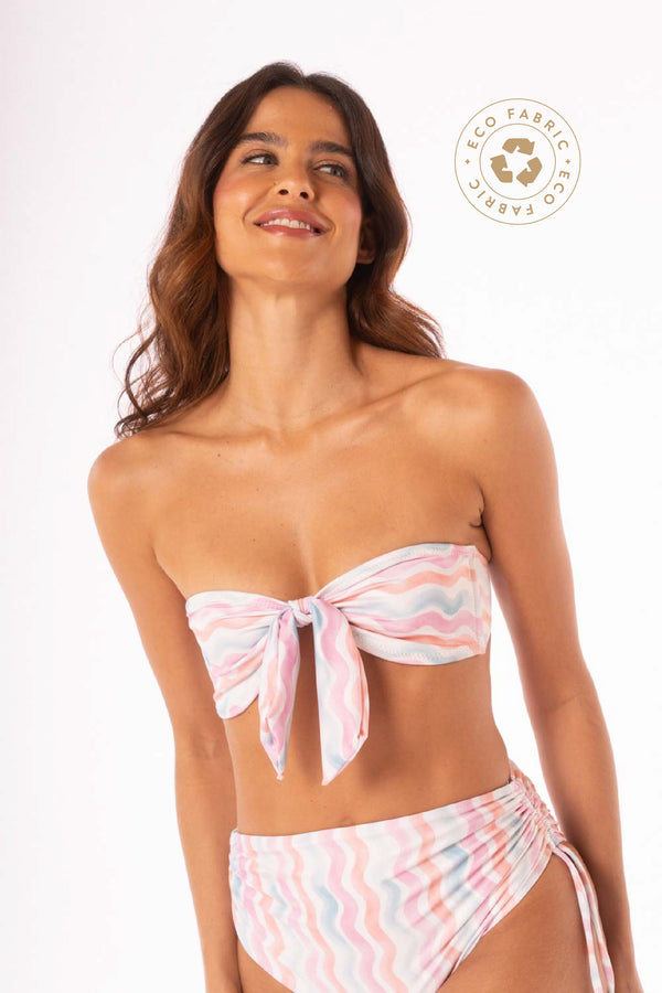 FLOW KNOT BANDEAU TOP