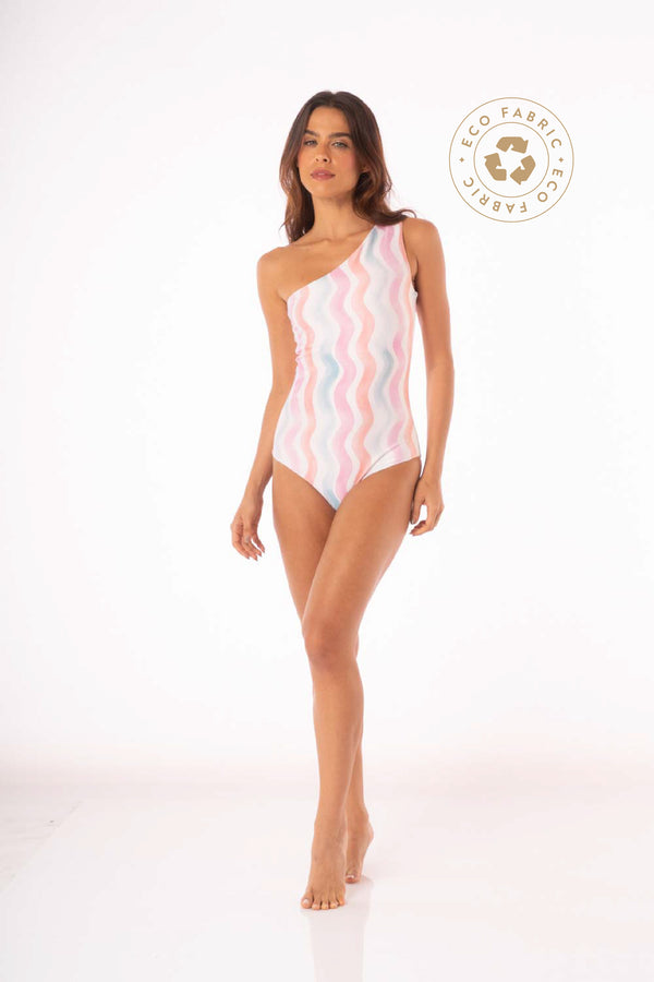 FLOW ONE SHOULDER ONE PIECE