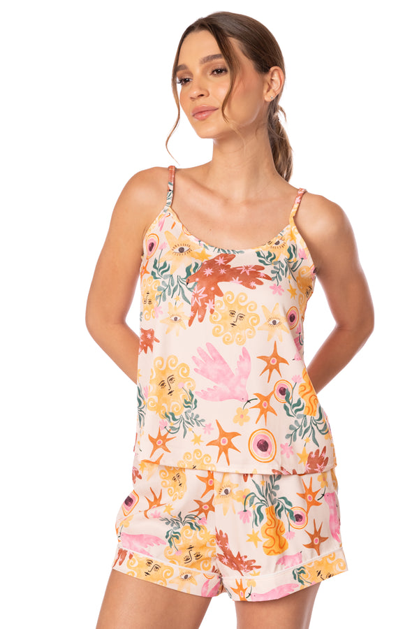 SET PIJAMA RENACER SHORT