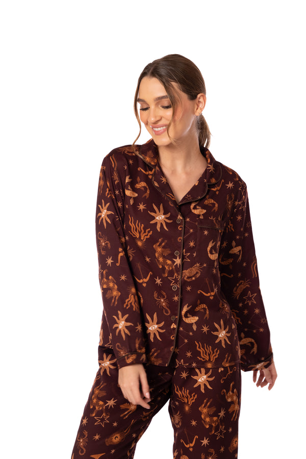 SET PIJAMA GALAXIA  LONG