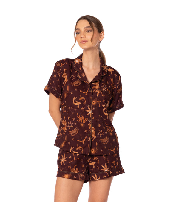 SET PIJAMA GALAXIA MID SHORT