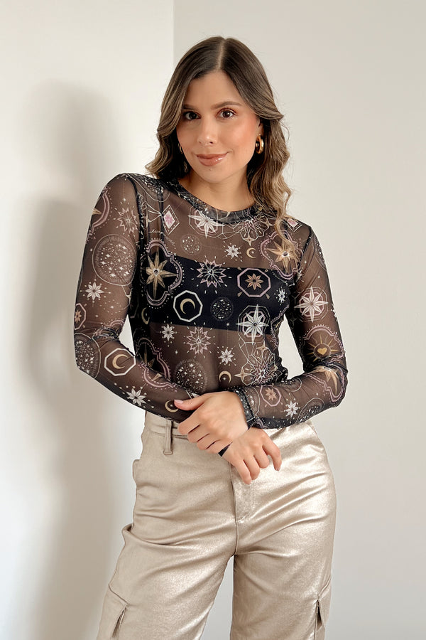 ASTRAL MESH LONG SHIRT