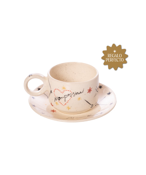 SET MUG & PLATO SOY MAGIA
