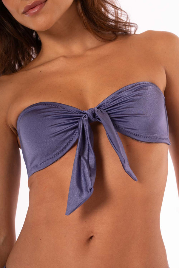 STARGAZING KNOT BANDEAU TOP