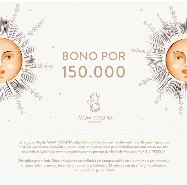 Bono de Regalo - Gift Card